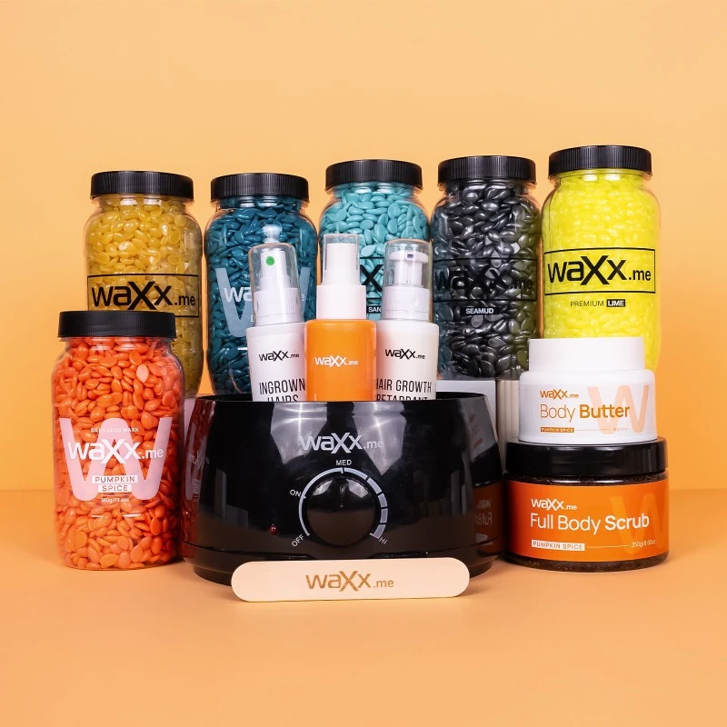 WaXx Box Velvet Steps  +&nbsp;Darček 2 Telové vosky 