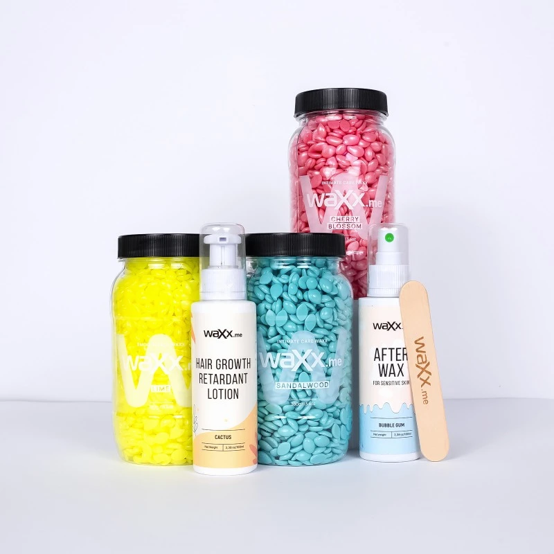 WaXx Exotic Smooth Box  + Cadou 1 ceară pentru corp  