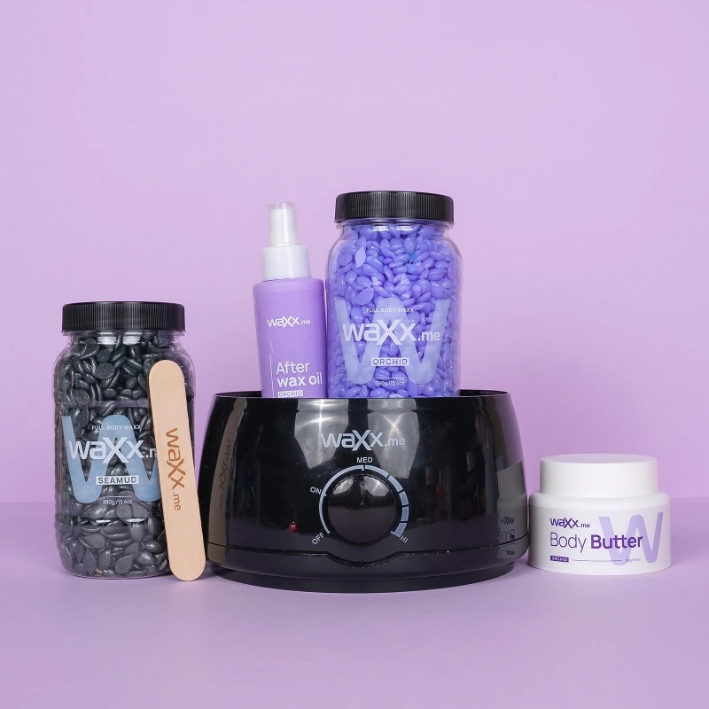 WaXx Box Orchid Glow  + Cadou Ulei după epilarea cu ceară 