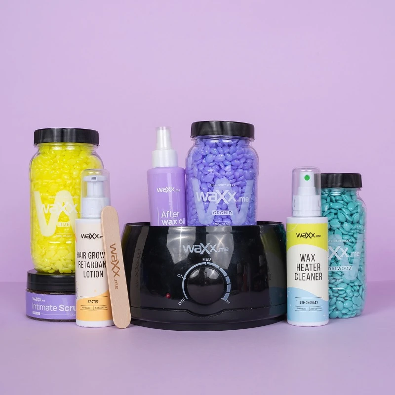 WaXx Box Orchid Skin Ritual  + Cadou Loțiune de încetinire a creșterii părului - Cactus  