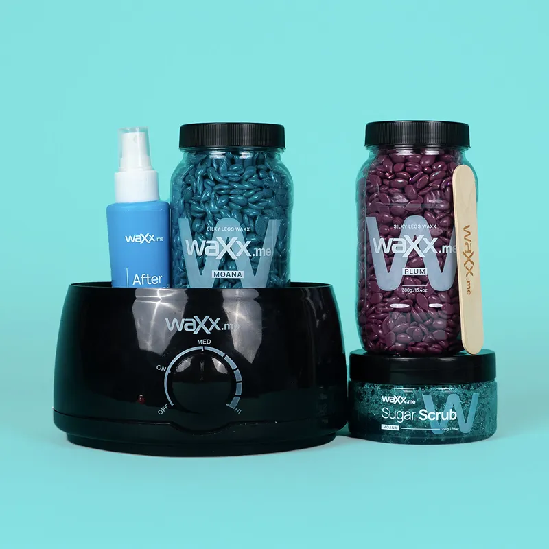 WaXx Silky Legs Box  +&nbsp;Gift Sugar Scrub 