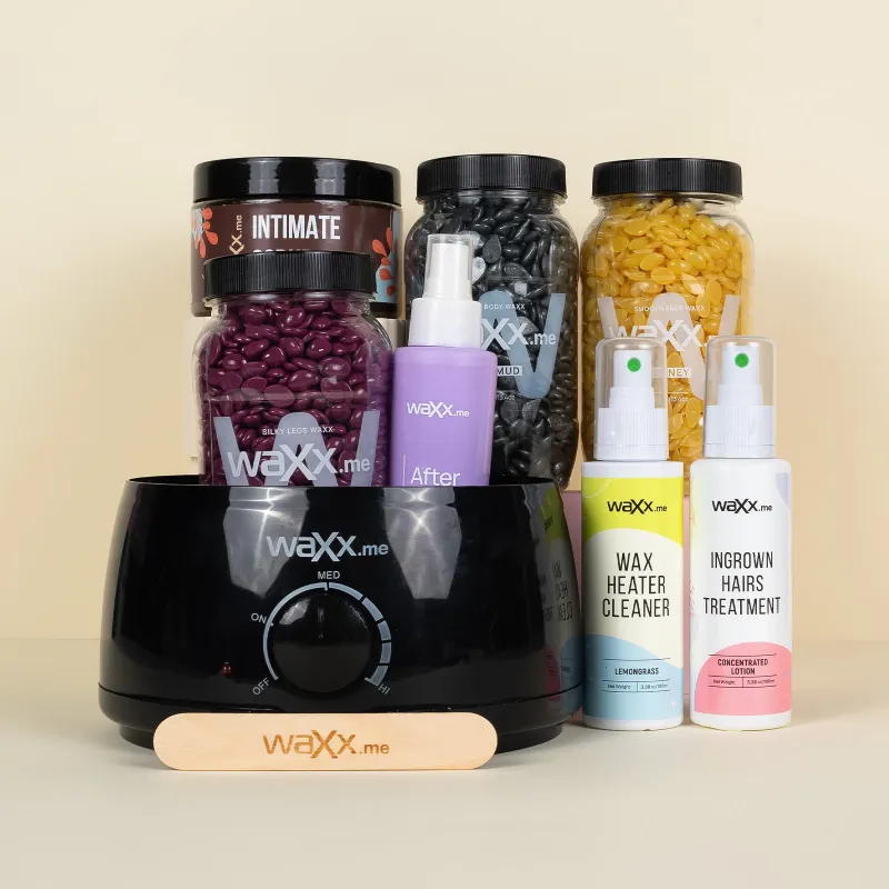 WaXx Golden Growth Box  +&nbsp;Darček Píling pre citlivé partie 