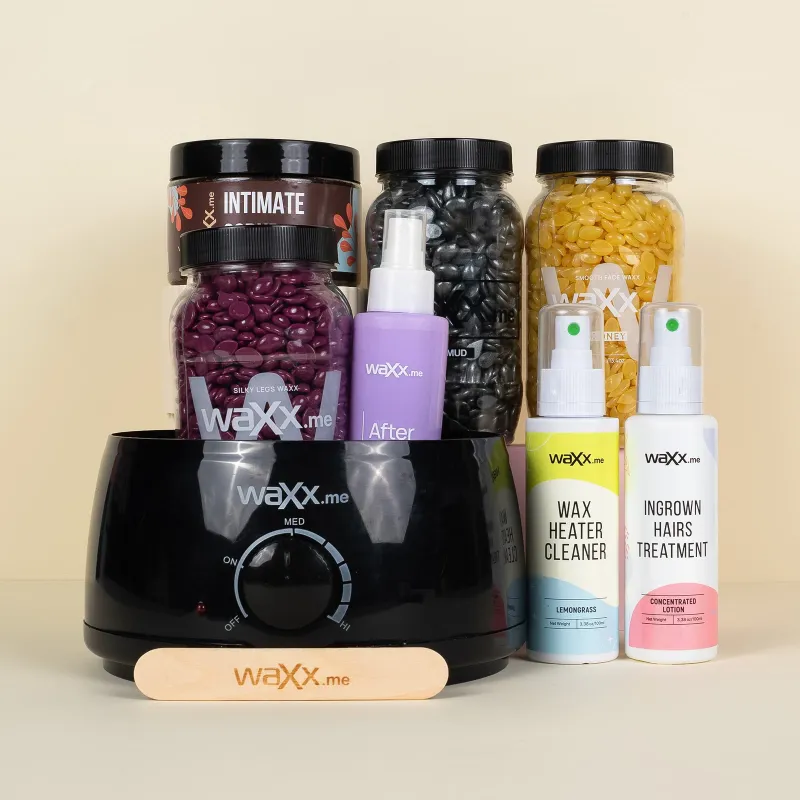 WaXx Golden Growth Box  +&nbsp;Gift Scrub for delicate areas 