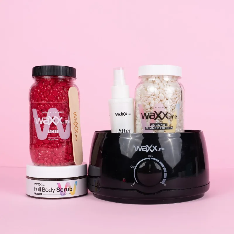 WaXx Box Coconut Dream  +&nbsp;Cadou Ulei după epilarea cu ceară 