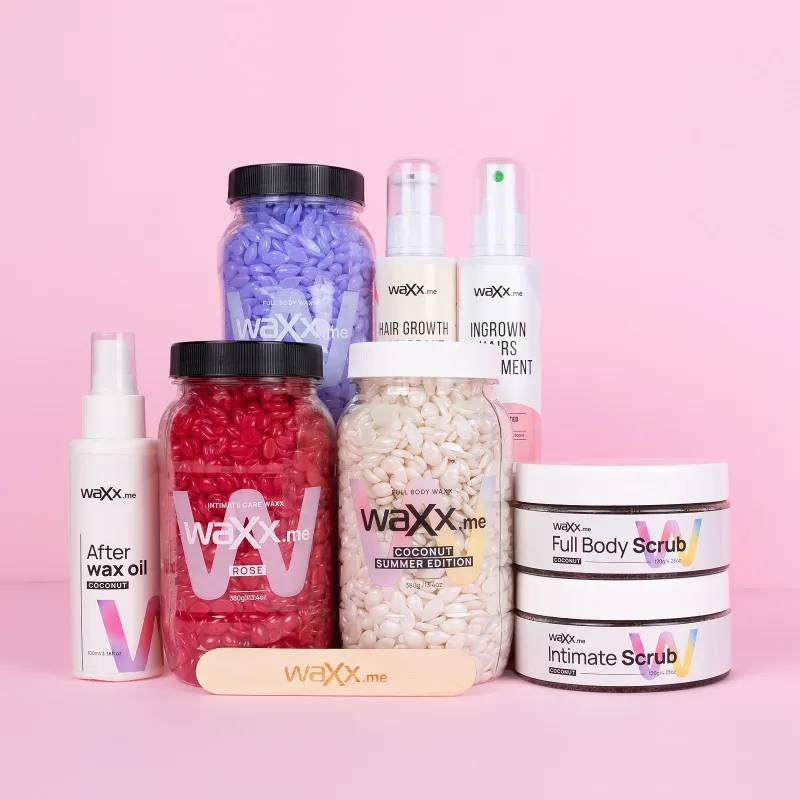WaXx Box Coconut Touch  +&nbsp;Cadou Scrub pentru zonele sensibile 