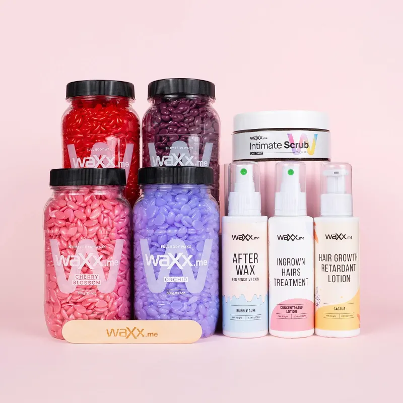 WaXx Beach Ready Box  +&nbsp;Cadou Scrub pentru zonele sensibile 