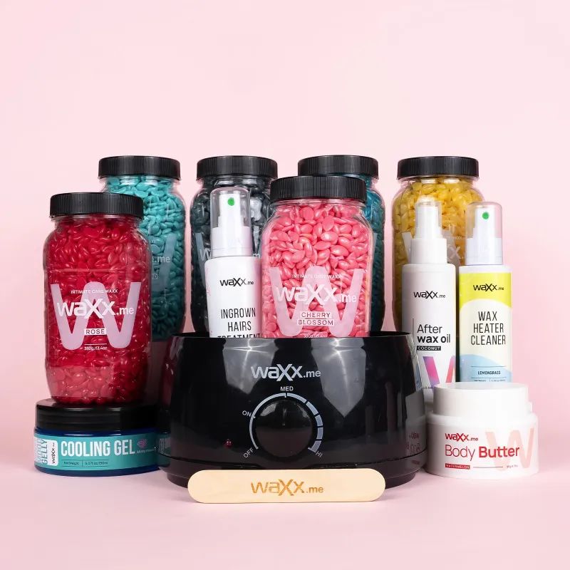 WaXx Smooth Getaway Box  +&nbsp;Cadou 2 Ceară pentru corp 