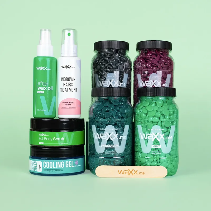 WaXx Mint Fresh Box  +&nbsp;Cadou Gel răcoritor după epilare 