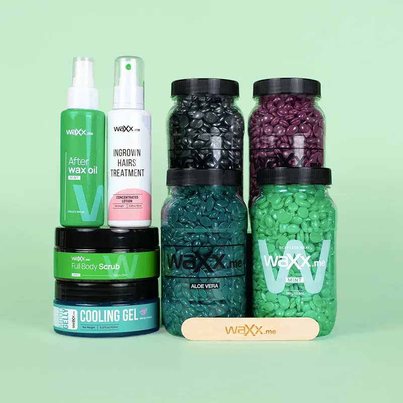 WaXx Mint Fresh Box  +&nbsp;Poklon Gel za hlađenje nakon depilacije 