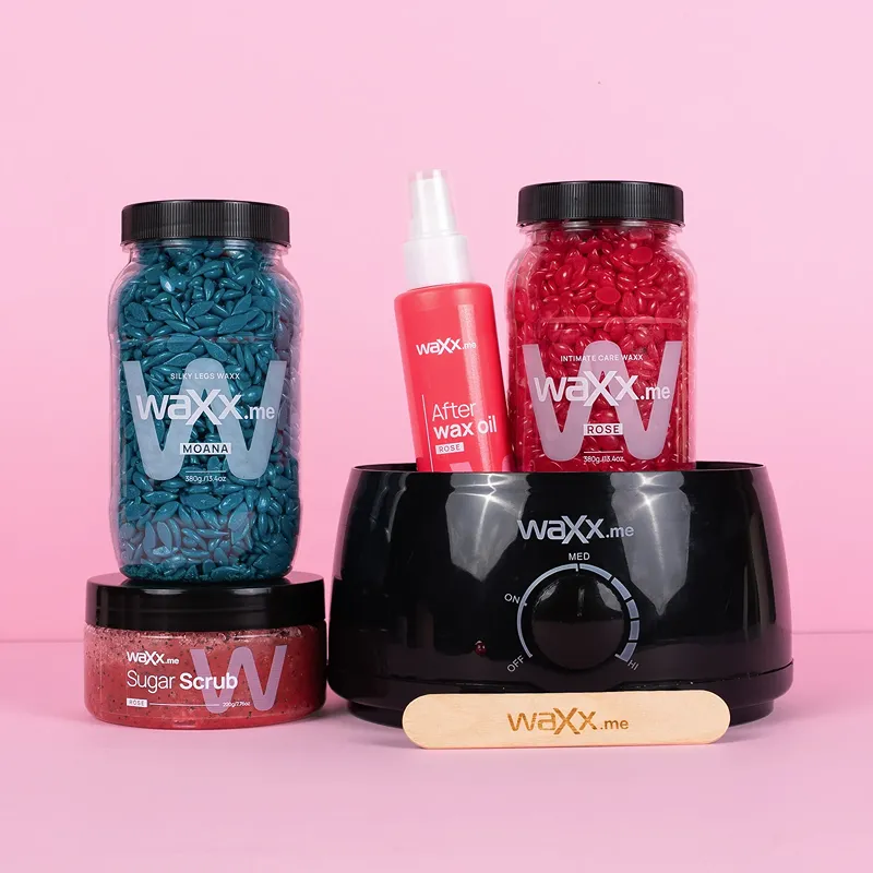 WaXx Delicate Glow Box  +&nbsp;Cadou Cremă de exfoliere pe bază de zahăr 