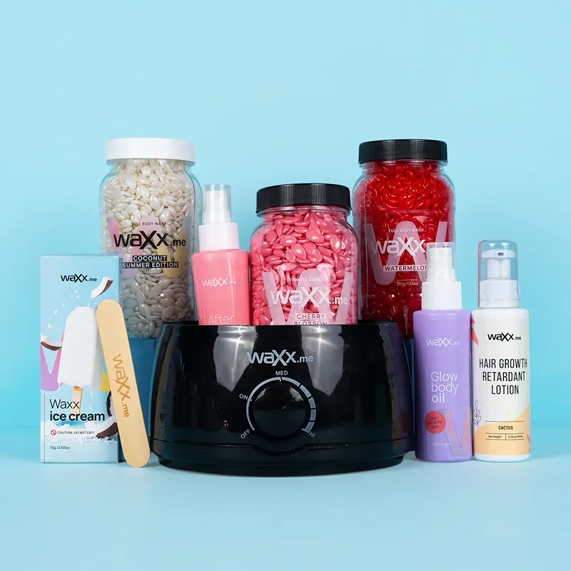 WaXx Glow Season Box  +&nbsp;Cadou Loțiune de încetinire a creșterii părului 