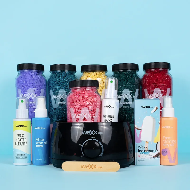WaXx Tan Goddess Box  +&nbsp;Cadou 2 Ceară pentru corp 