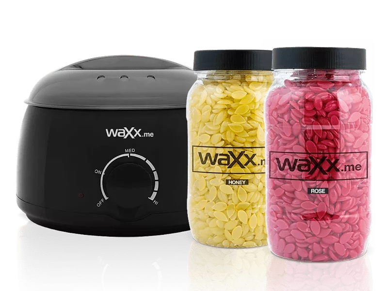 Heater + 2 packs of body wax of your choice