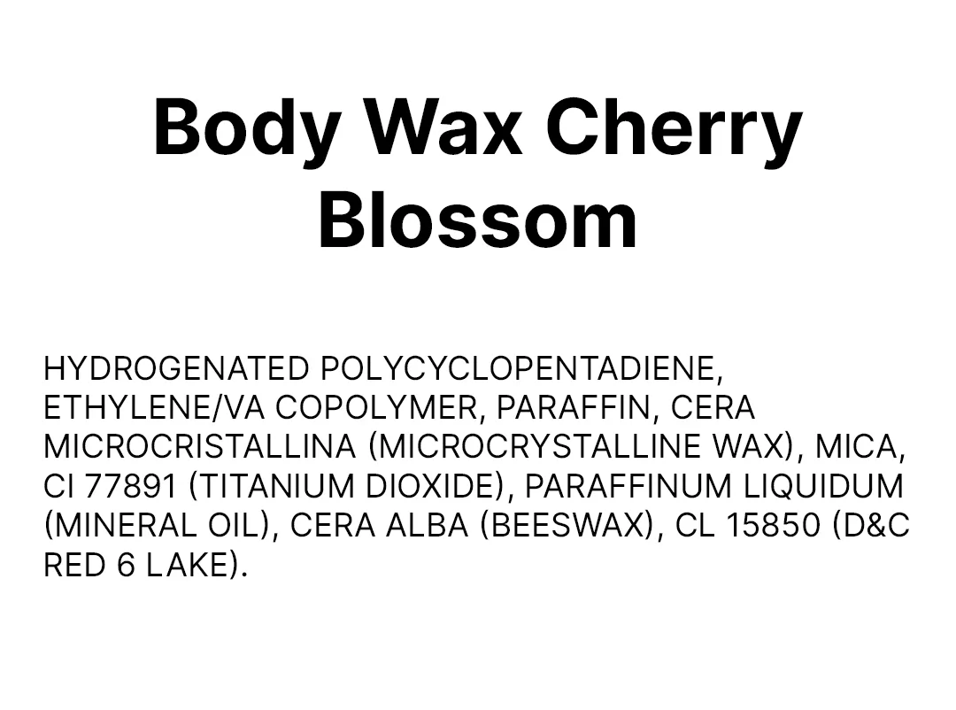 Body Wax Cherry Blossom