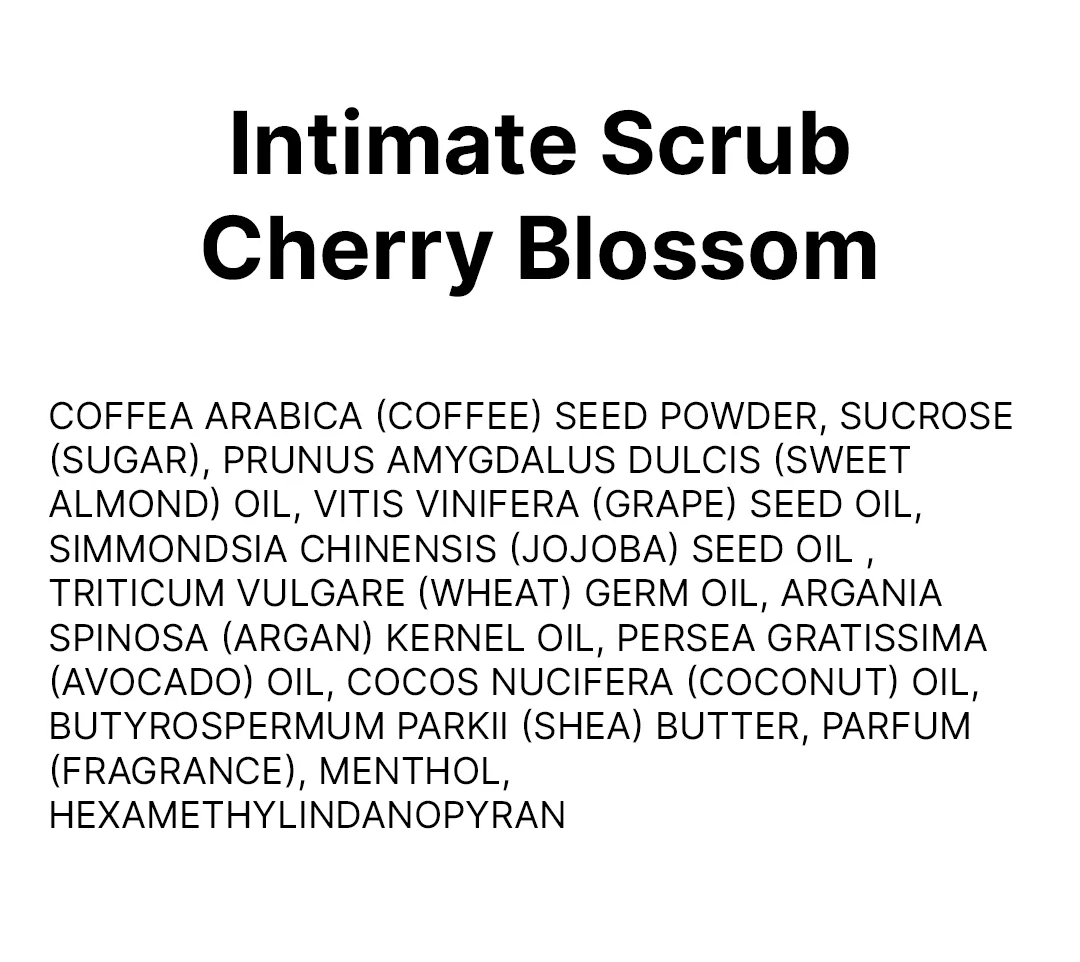 Intimate Scrub Cherry Blossom