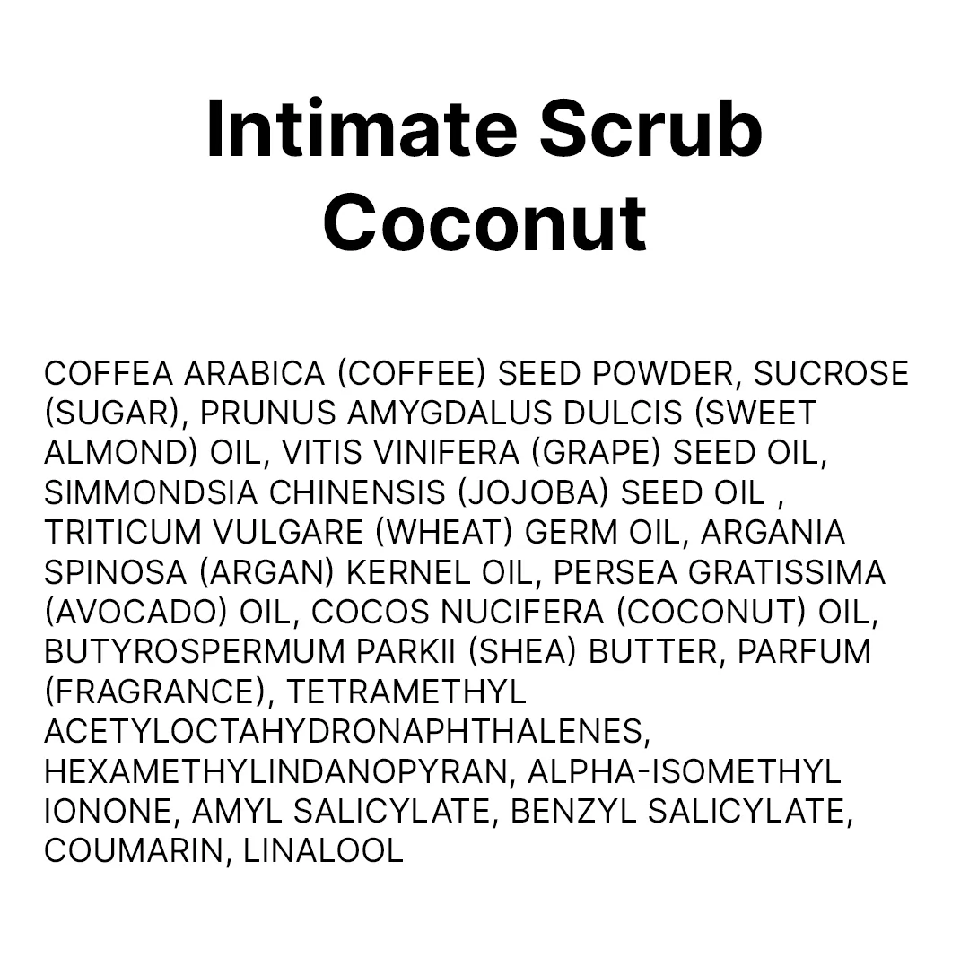 Intimate Scrub Coconut