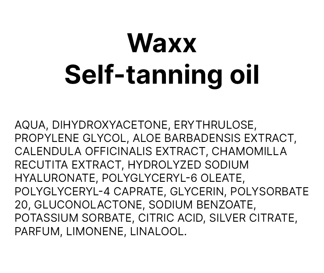 Waxx Self-tanning oil